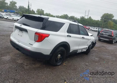 2022 Ford Police Interceptor from USA, damaged, VIN 1FM5K8AB1NGA49538
